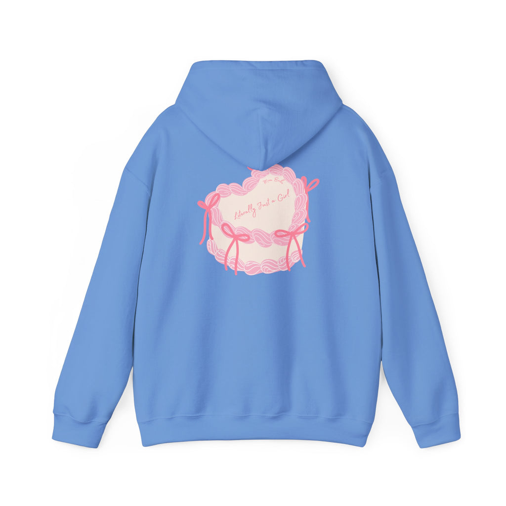 Mom Babe Literally Just a Girl - Cake Graphic Hoodie