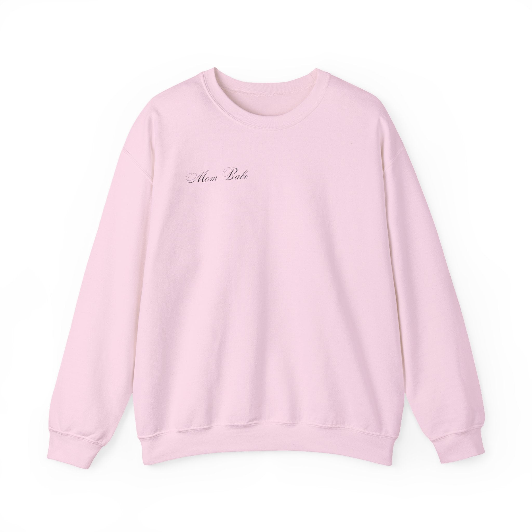 Caffeinated Mom Babe Club - Heart Spill Graphic Sweatshirt