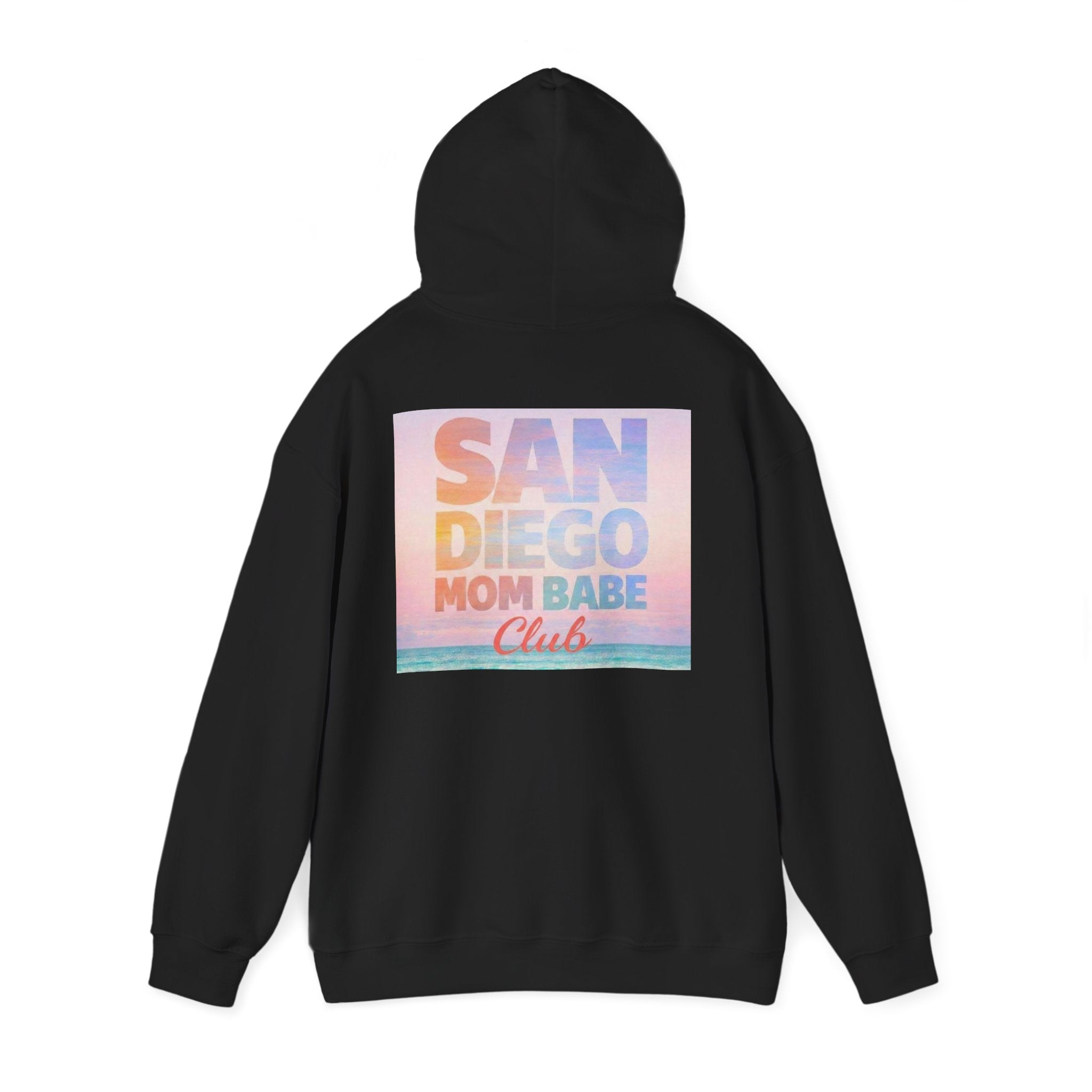 San Diego Mom Babe Club — Beach Graphic Hoodie