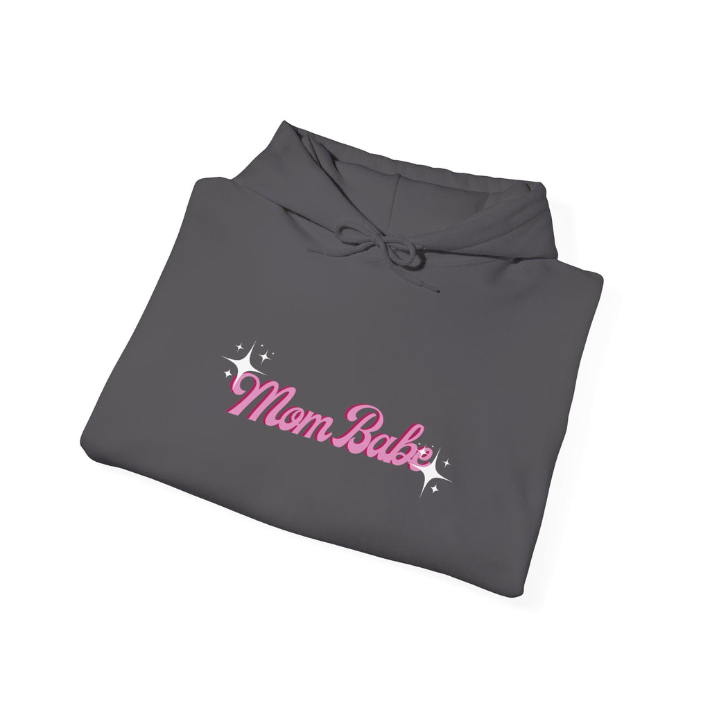 Mom Babe Club - For Hot Moms — Pink Graphic Hoodie