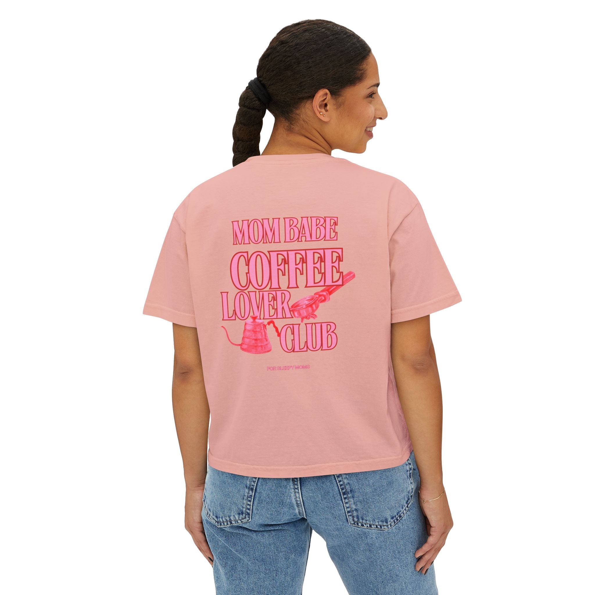 Mom Babe Coffee Lover Club - Graphic Tee