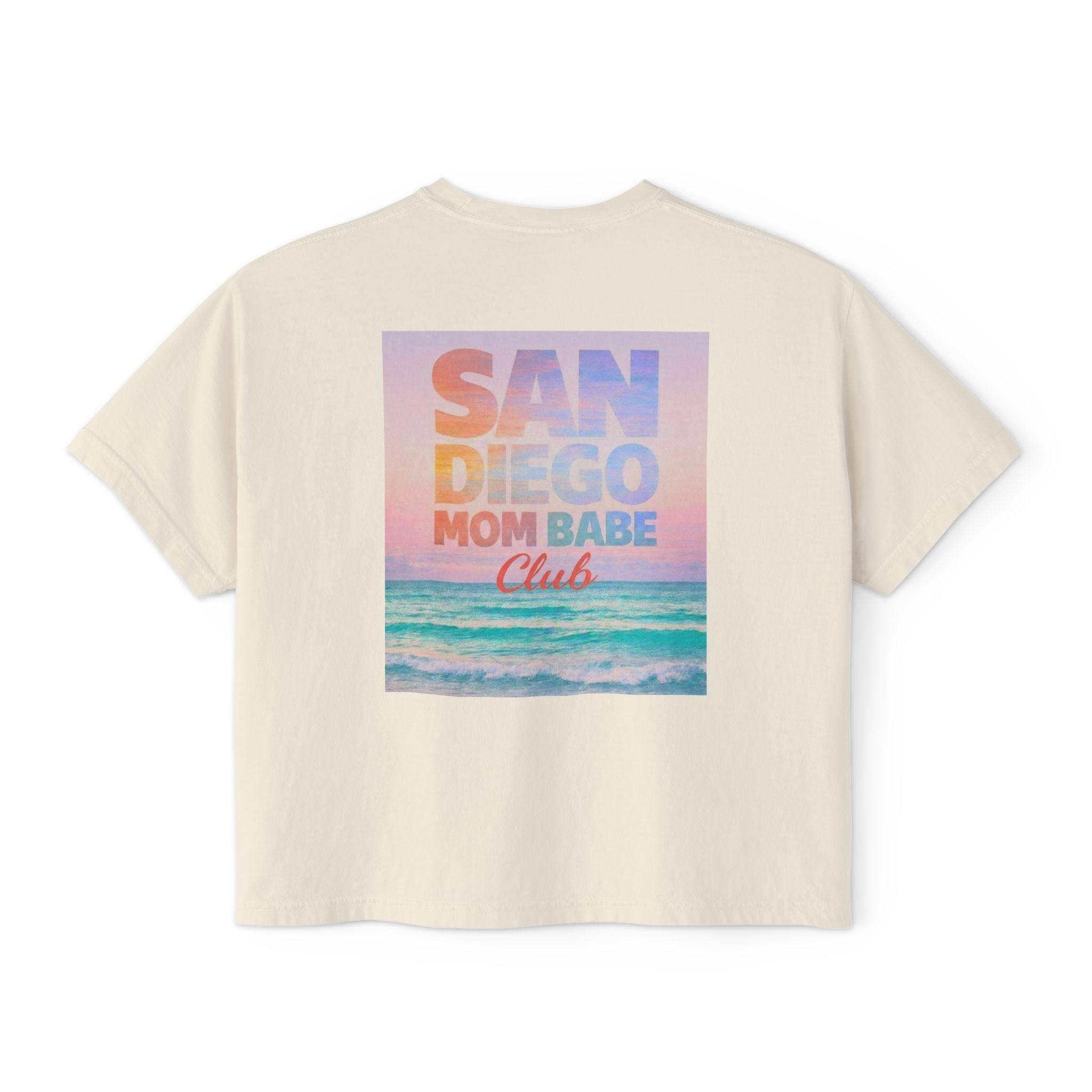 San Diego Mom Babe Club — Beach Graphic Tee