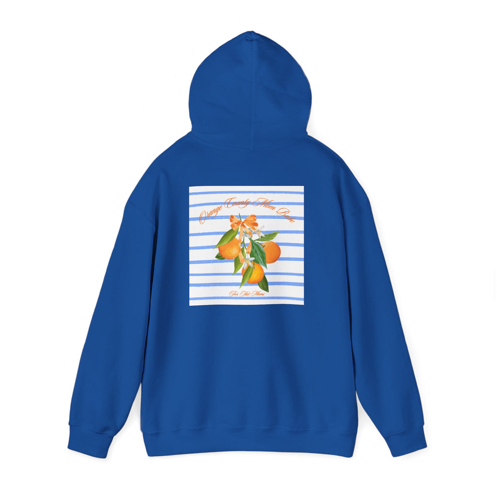 Orange County Mom Babe — Orange Blossom Graphic Hoodie