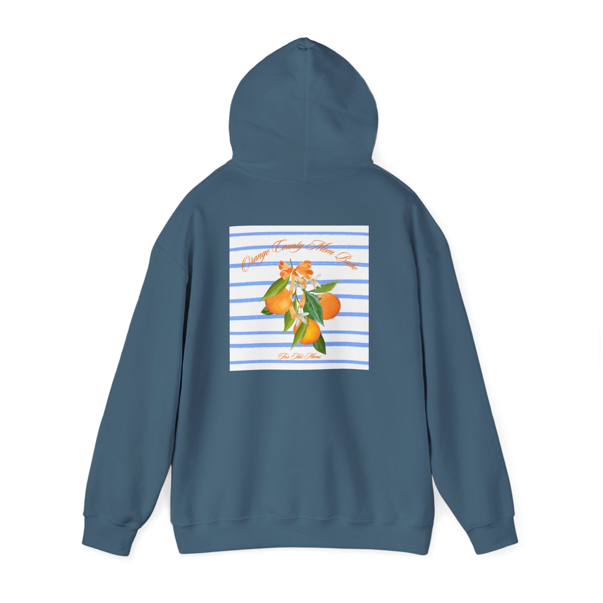 Orange County Mom Babe — Orange Blossom Graphic Hoodie