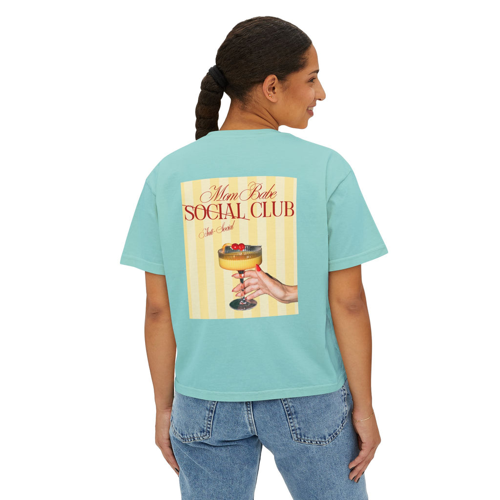Mom Babe Anti-Social Club - Cocktail Graphic Tee