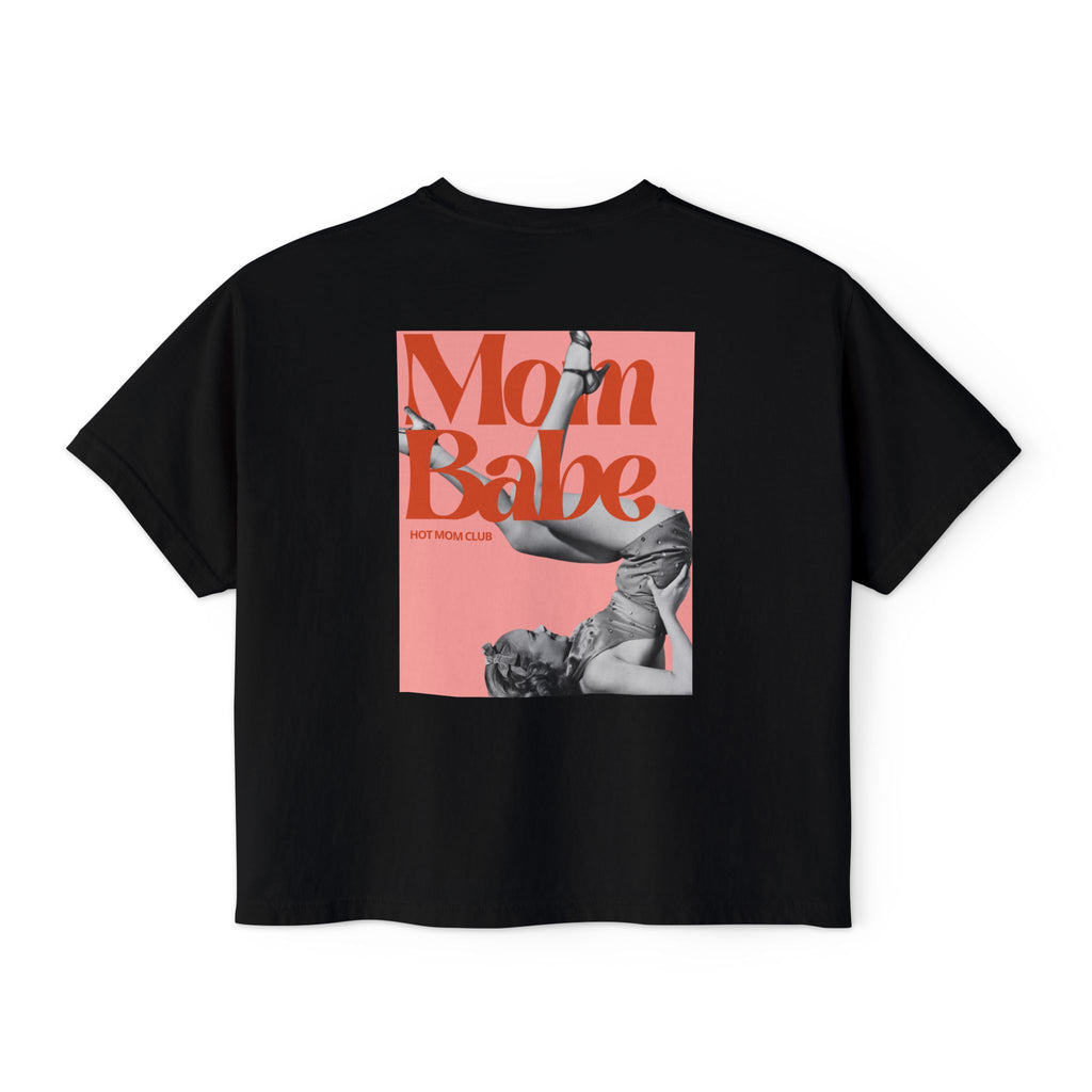 Mom Babe Hot Mom Club - Vintage Graphic Tee