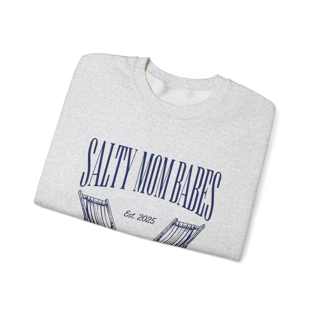 Salty Mom Babes Beach Club- Girls Just Wanna Have Sun Graphic Sweatshirt