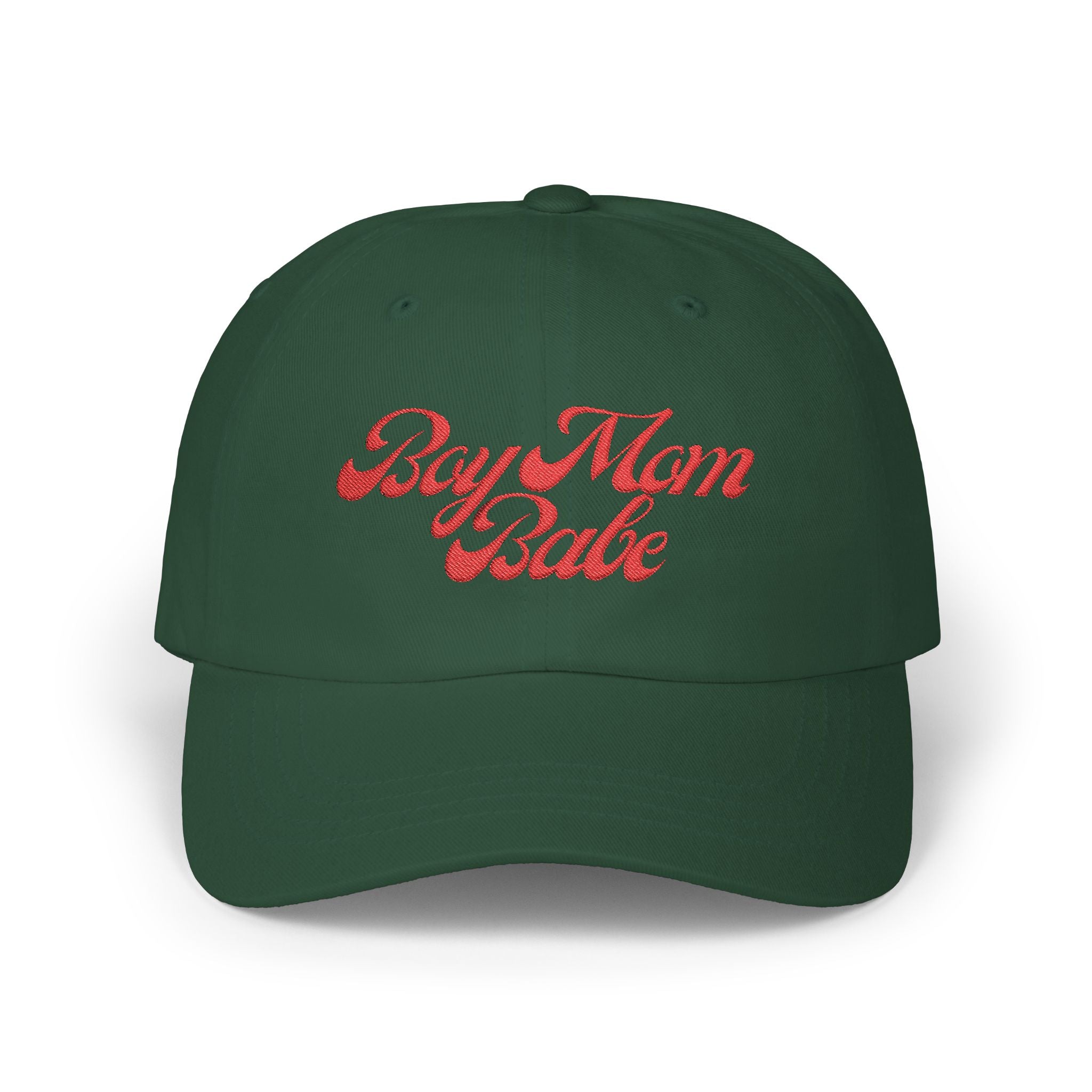 Boy Mom Babe - Embroidered Cap