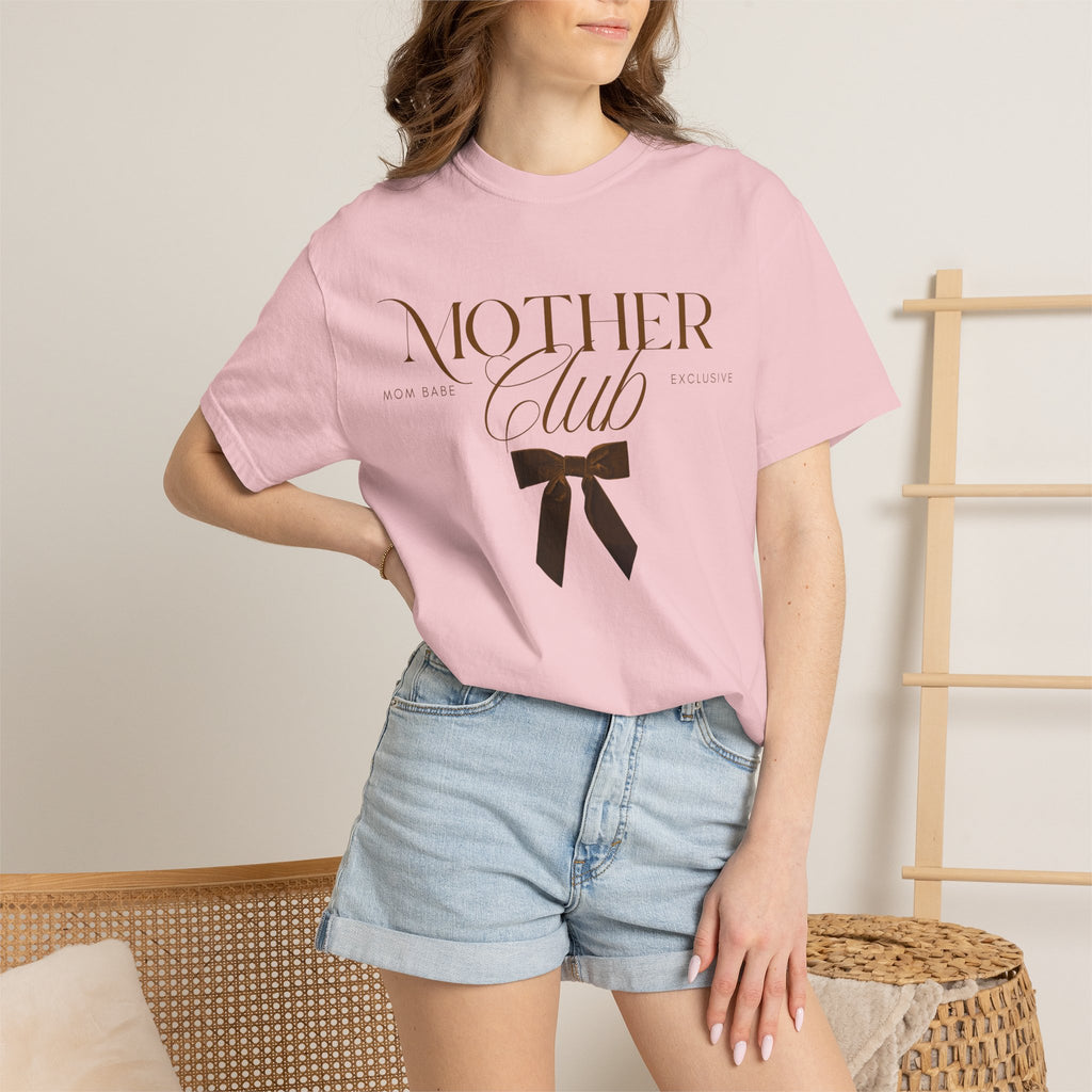 Mother Club Mom Babe Exclusive Tee - Mocha