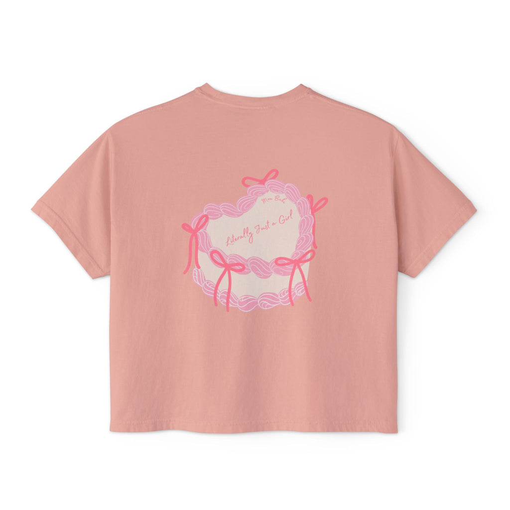 Mom Babe Literally Just a Girl - Cake Graphic Tee