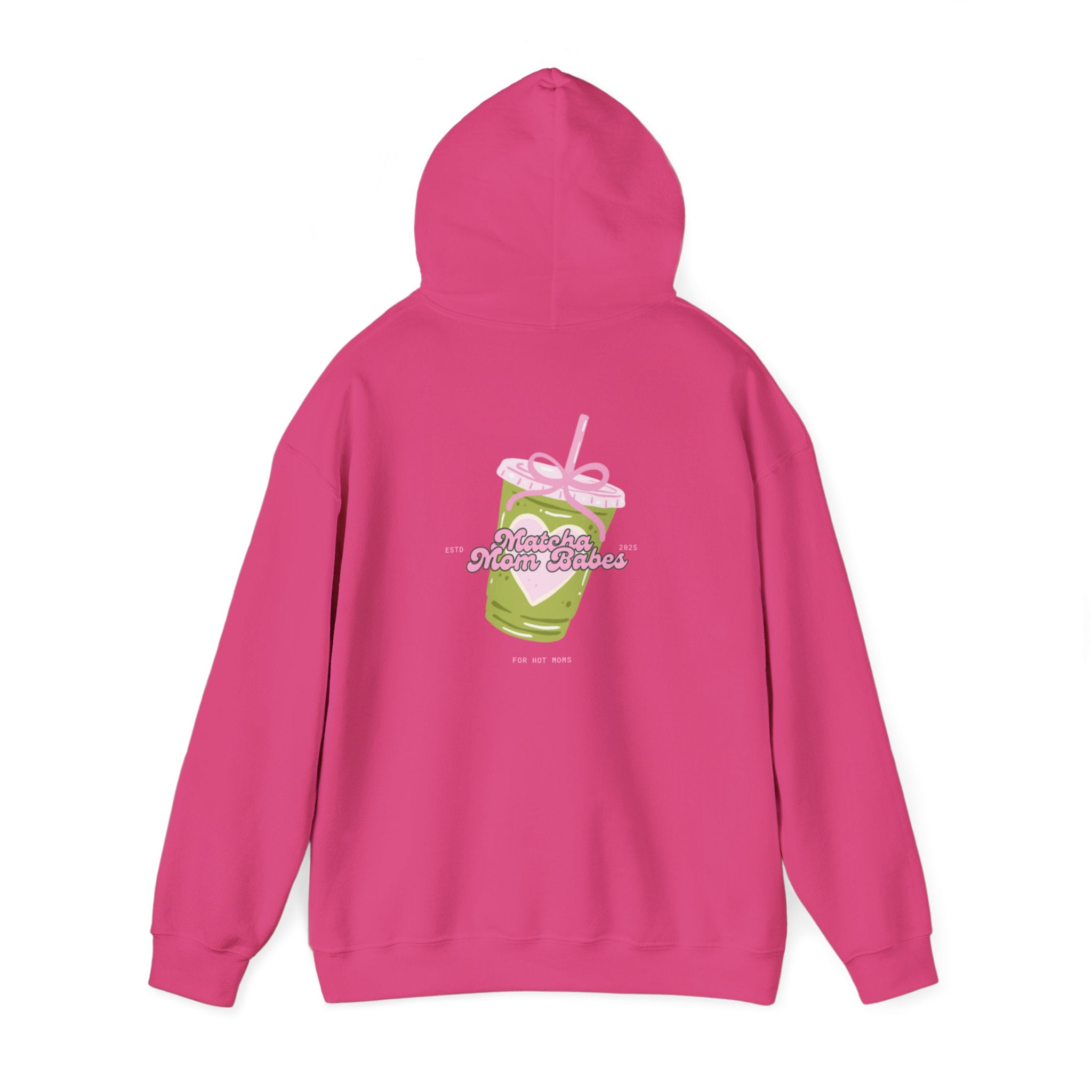 Matcha Mom Babes - Matcha Graphic Hoodie