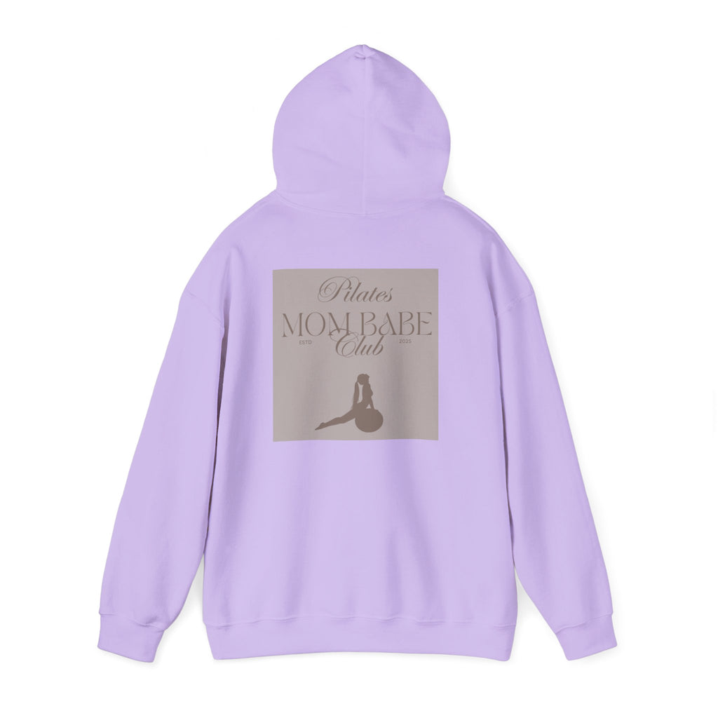 Pilates Mom Babe Club — Workout Graphic Hoodie