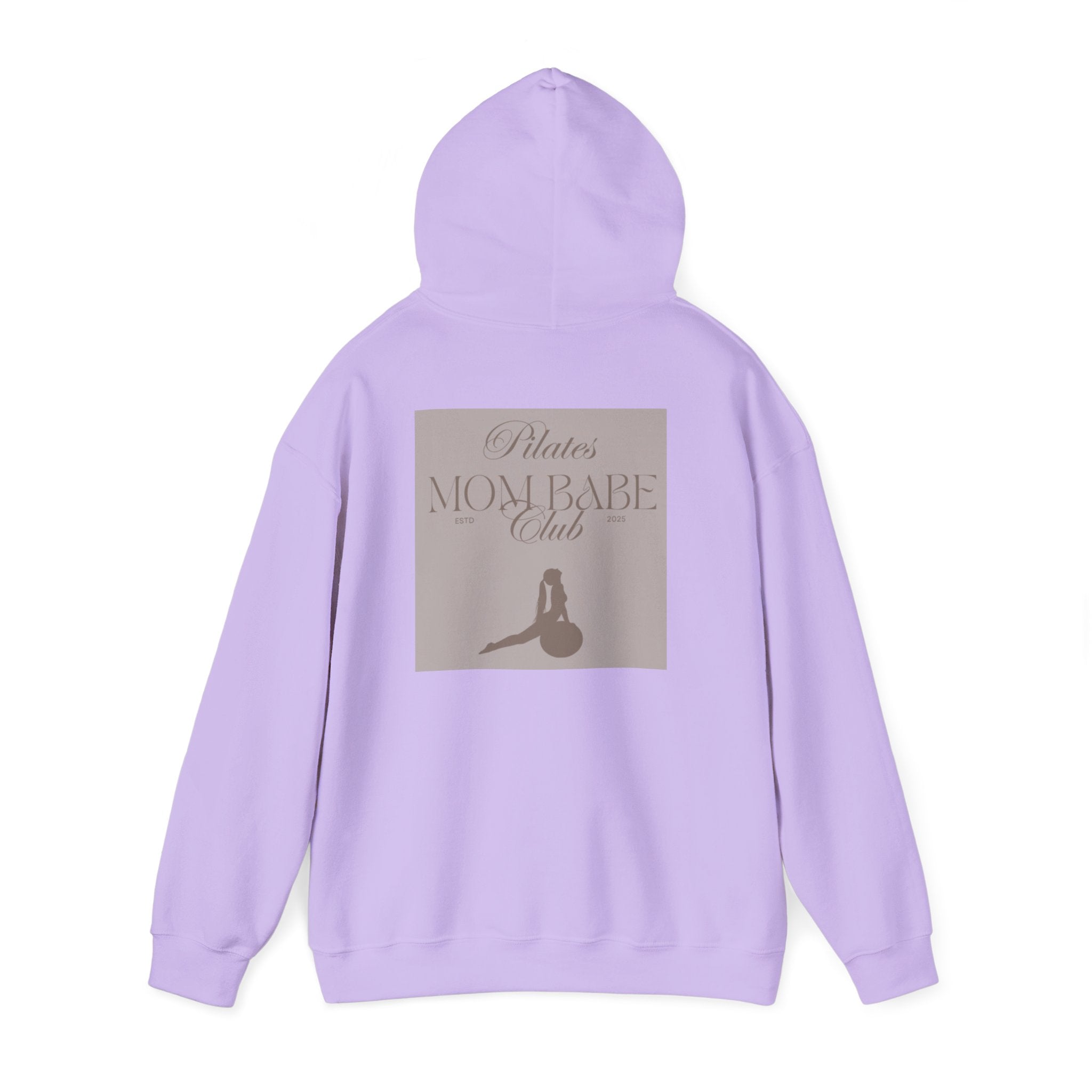 Pilates Mom Babe Club — Workout Graphic Hoodie
