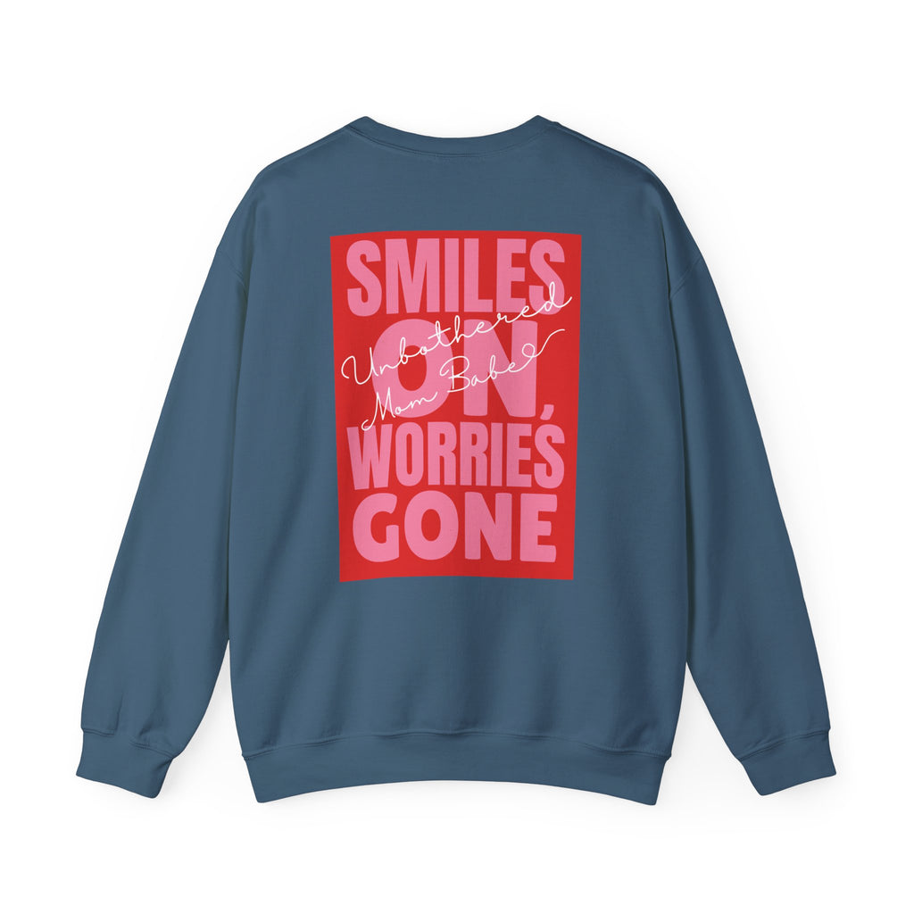 Unbothered Mom Babe - Graphic Sweatshirt