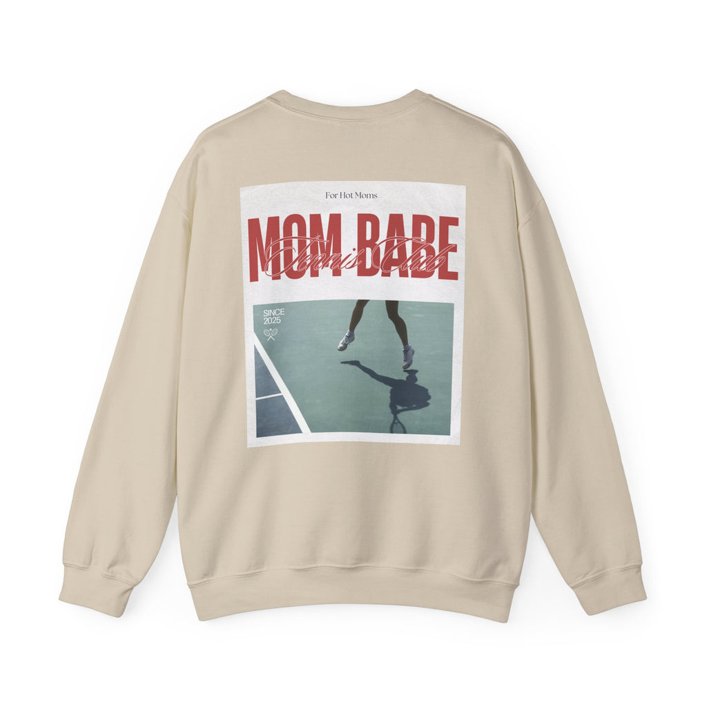Mom Babe Tennis Club - Graphic Sweatshirt
