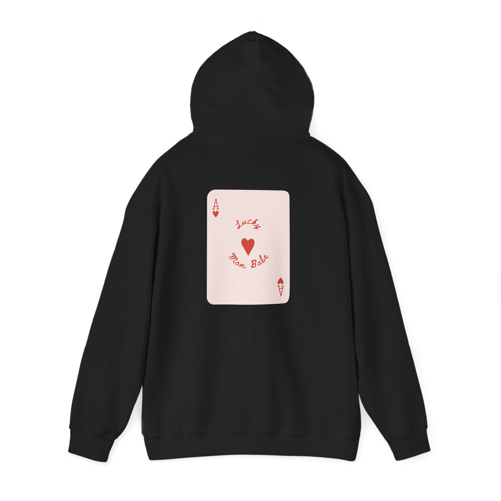 Lucky Mom Babe - Graphic Hoodie