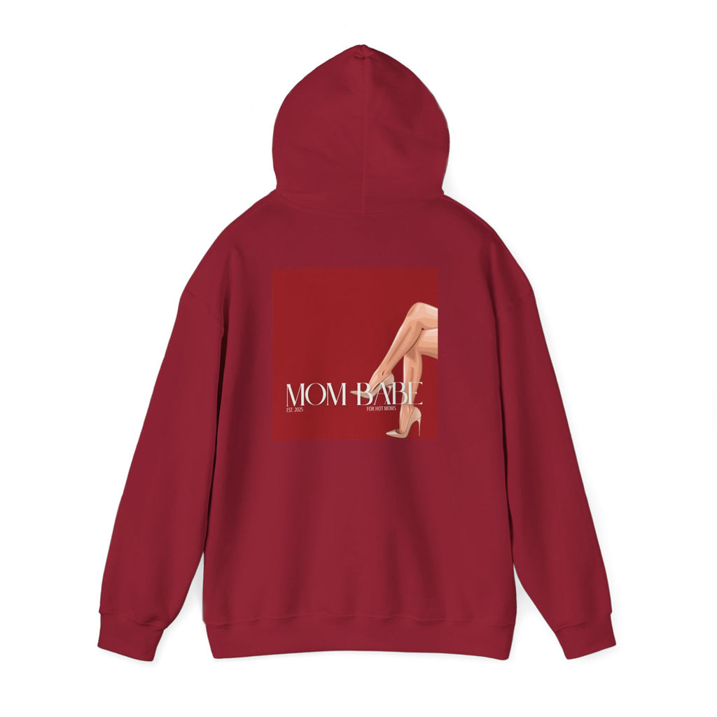 Mom Babe For Hot Moms - Beige Heels Graphic Hoodie