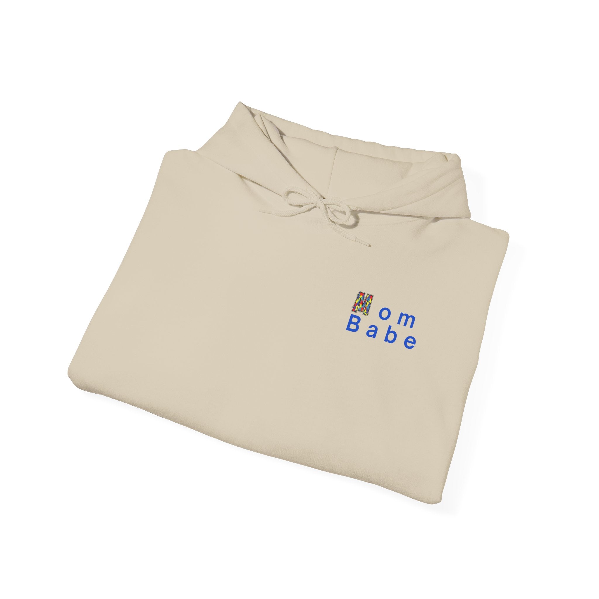 Mom Babe Autism Advocate - Graphic Hoodie