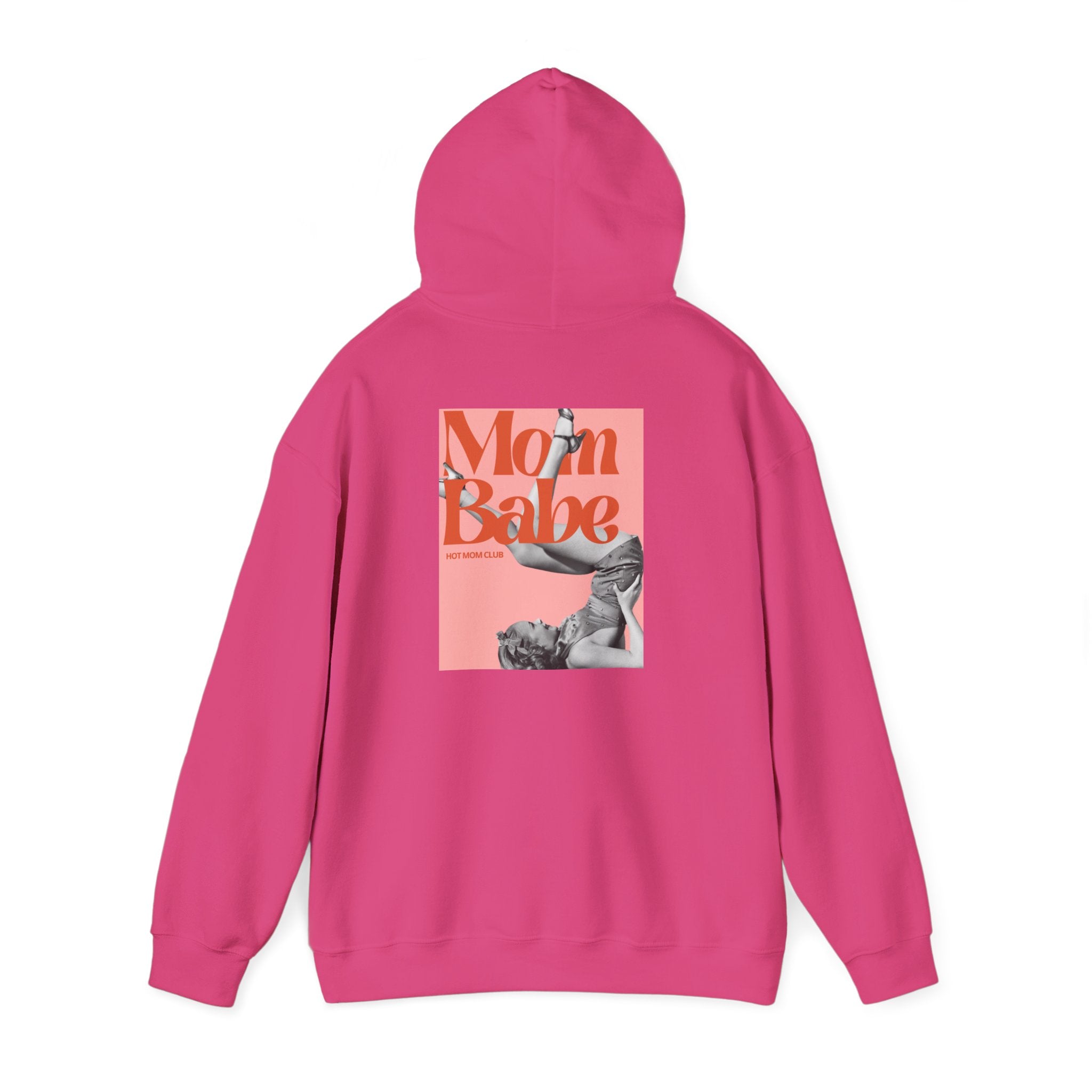 Mom Babe Hot Mom Club - Vintage Graphic Hoodies
