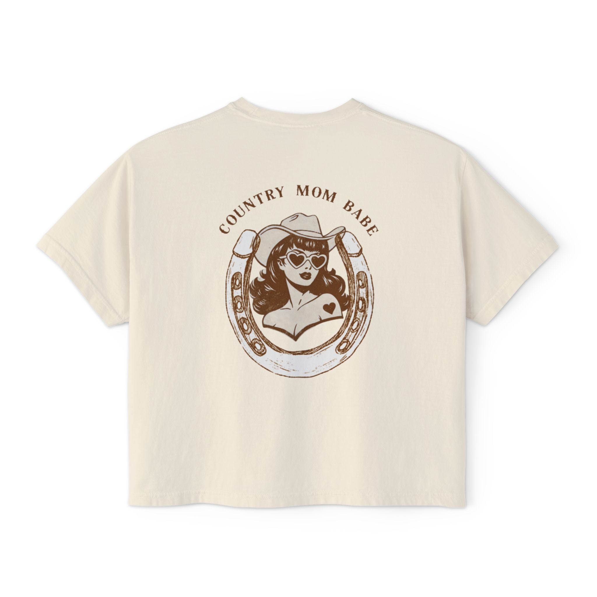 Country Mom Babe - Rodeo Cowgirl Graphic Tee
