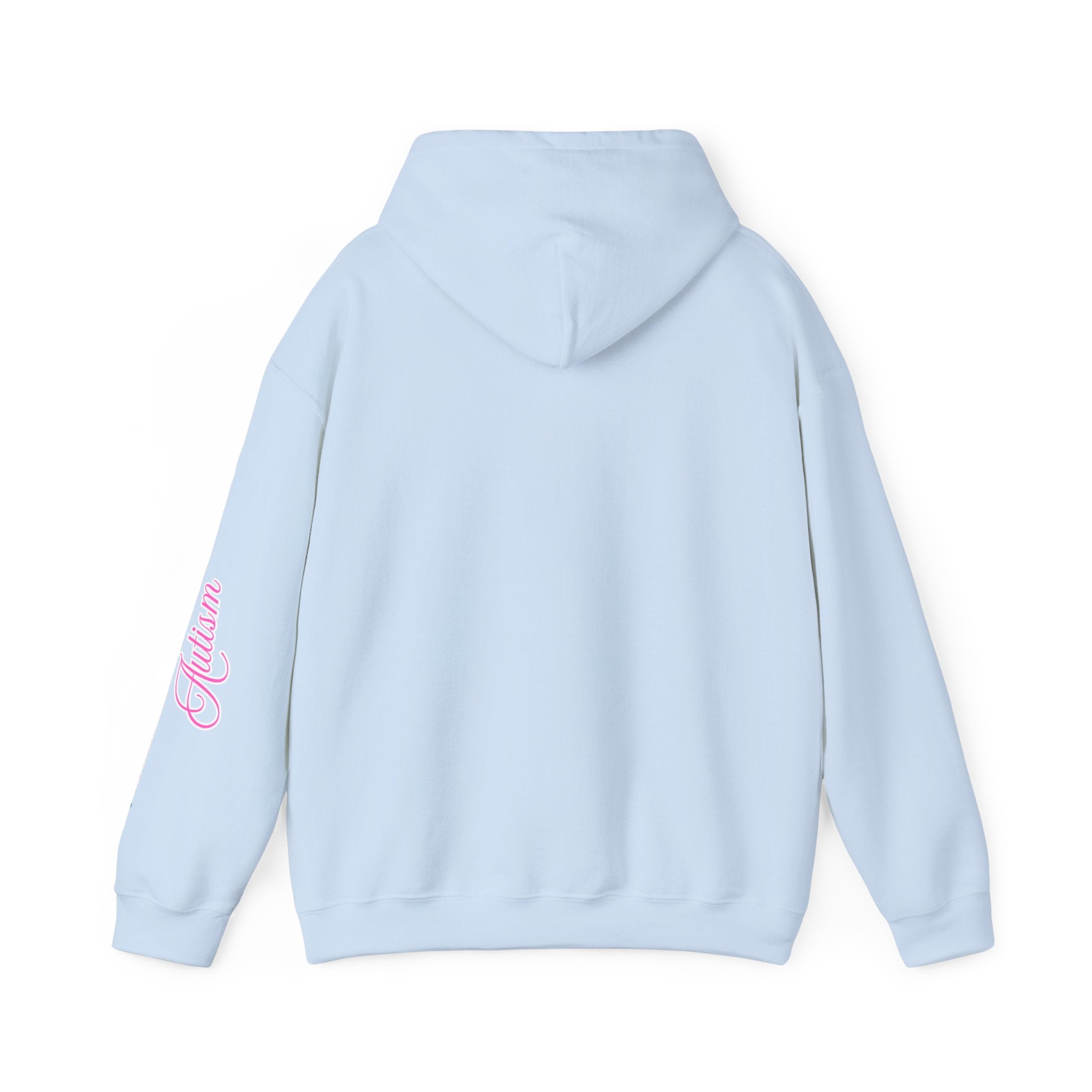 Autism Awareness and Acceptance — Stitched Heart Hoodie