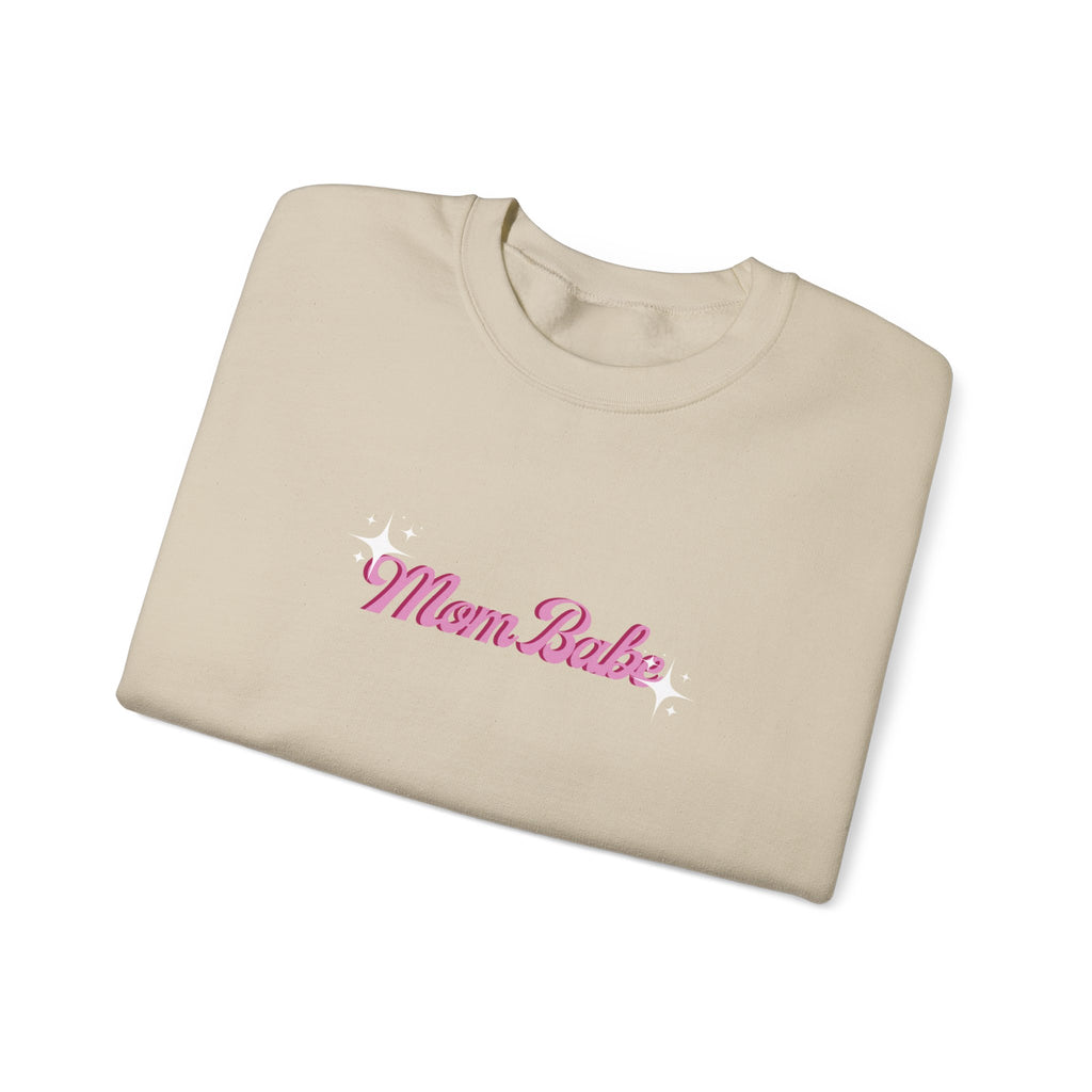 Mom Babe Club - For Hot Moms — Pink Graphic Sweatshirt