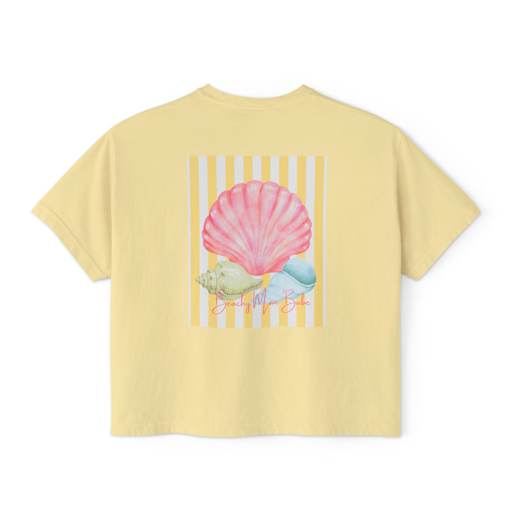 Beach Mom Babe - Pastel Shell Graphic Tee