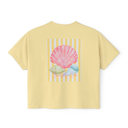 Beach Mom Babe - Pastel Shell Graphic Tee