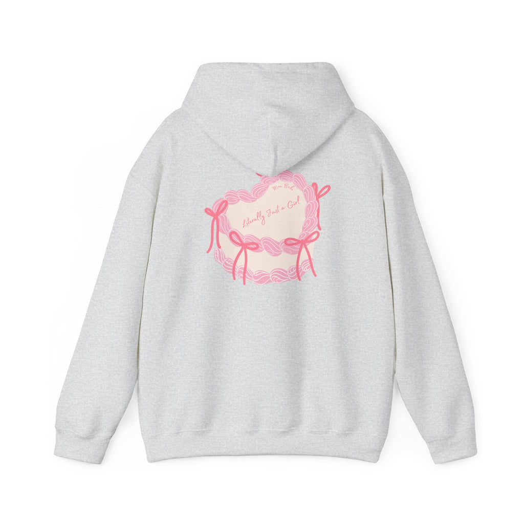 Mom Babe Literally Just a Girl - Cake Graphic Hoodie