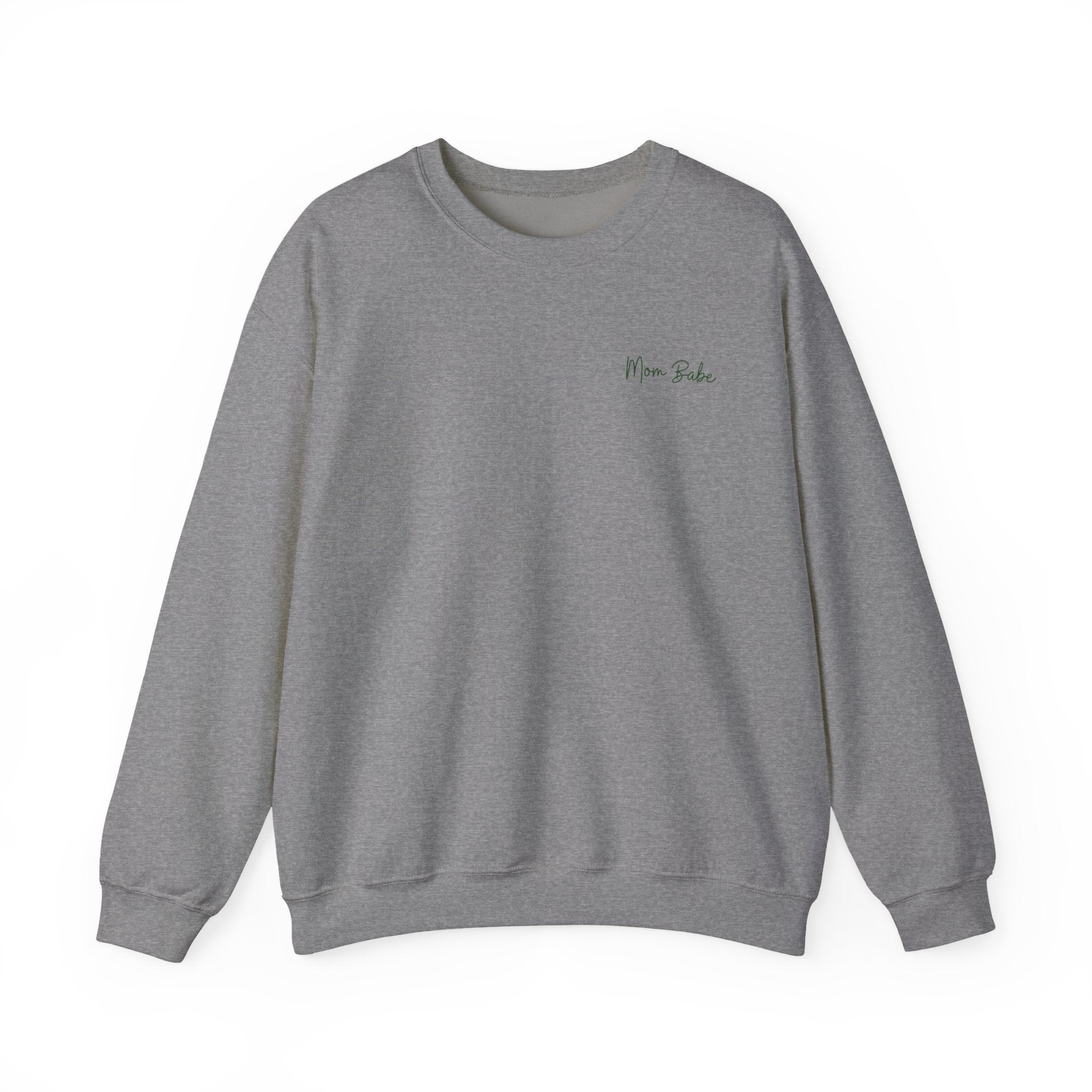 All Mom Babes Need - Graphic Check Sweatshirt