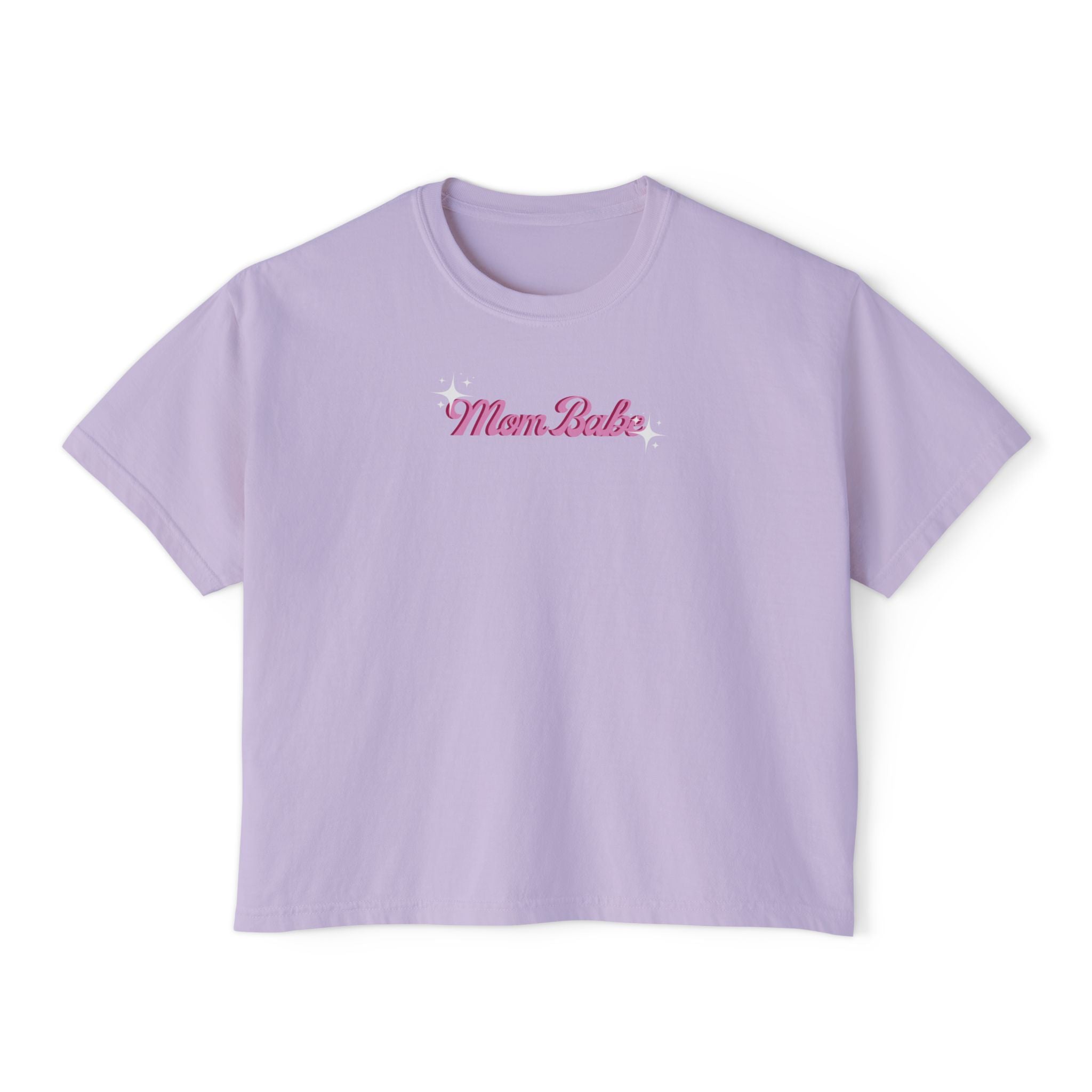 Mom Babe Club - For Hot Moms —  Pink Graphic Tee