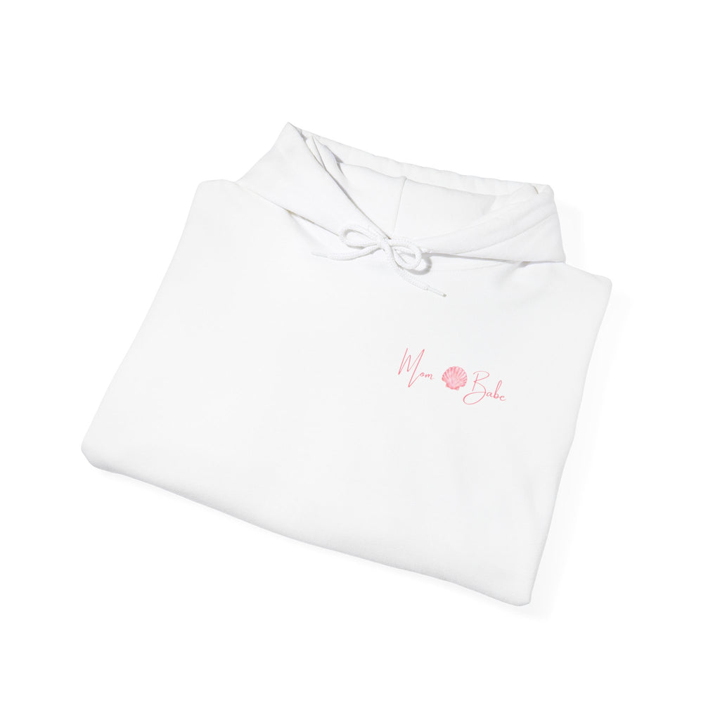 Beach Mom Babe - Pastel Shell Graphic Hoodie