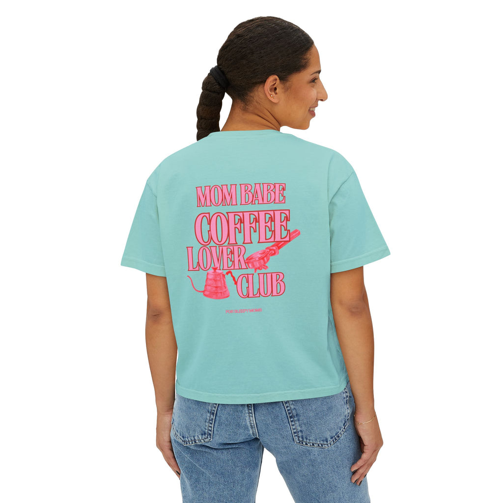 Mom Babe Coffee Lover Club - Graphic Tee