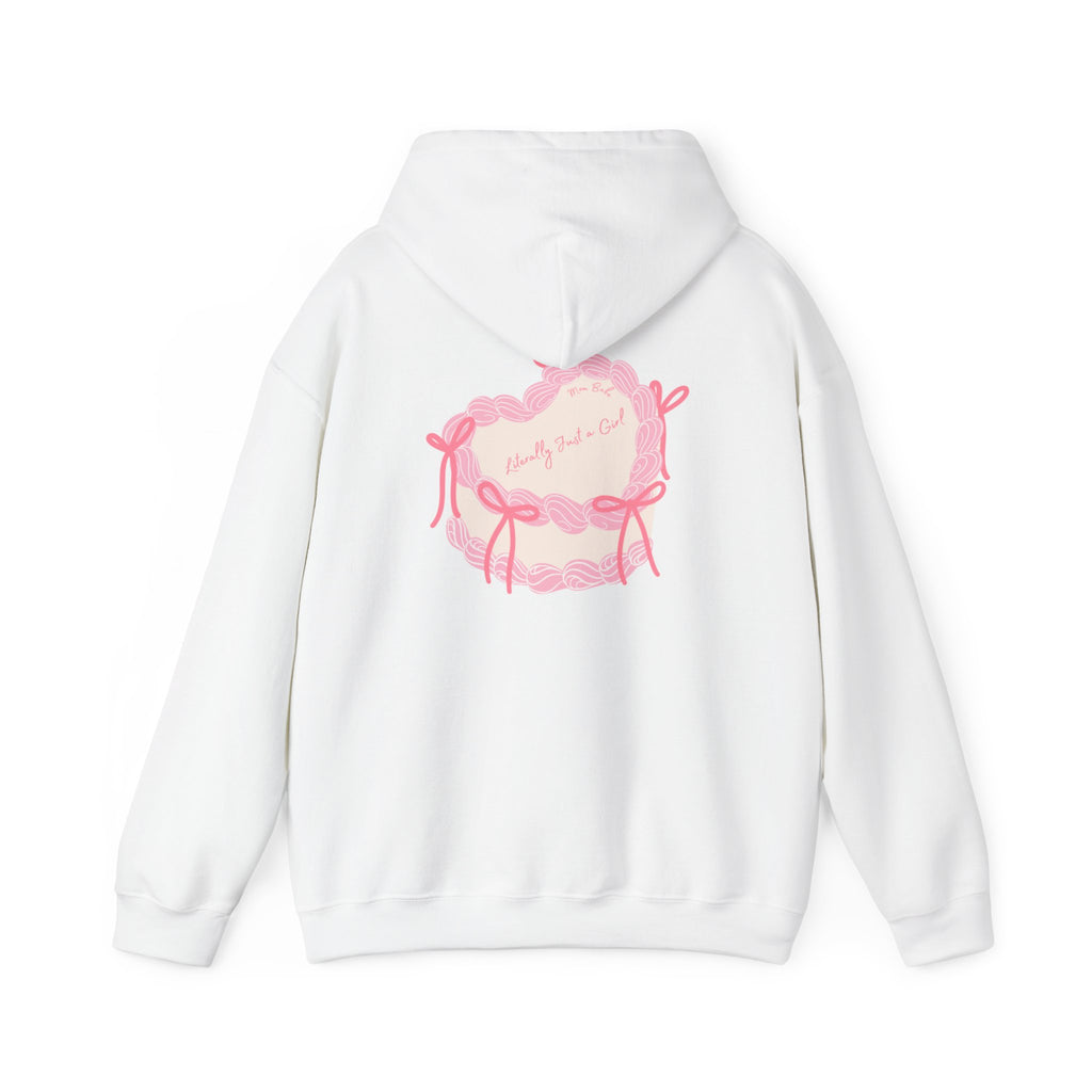 Mom Babe Literally Just a Girl - Cake Graphic Hoodie