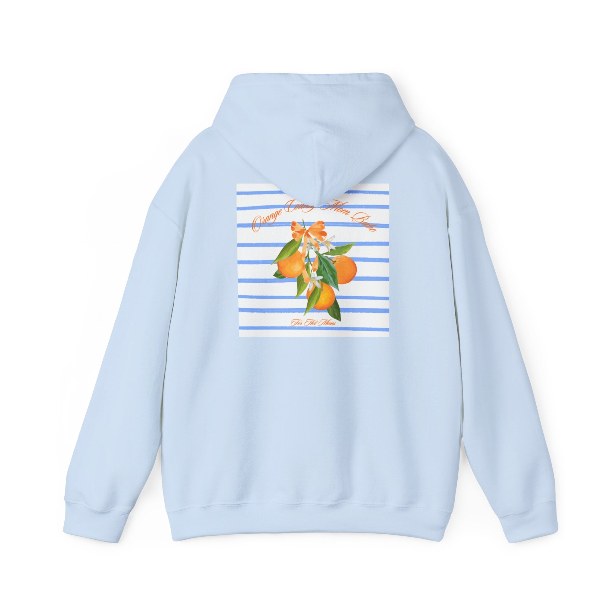 Orange County Mom Babe — Orange Blossom Graphic Hoodie