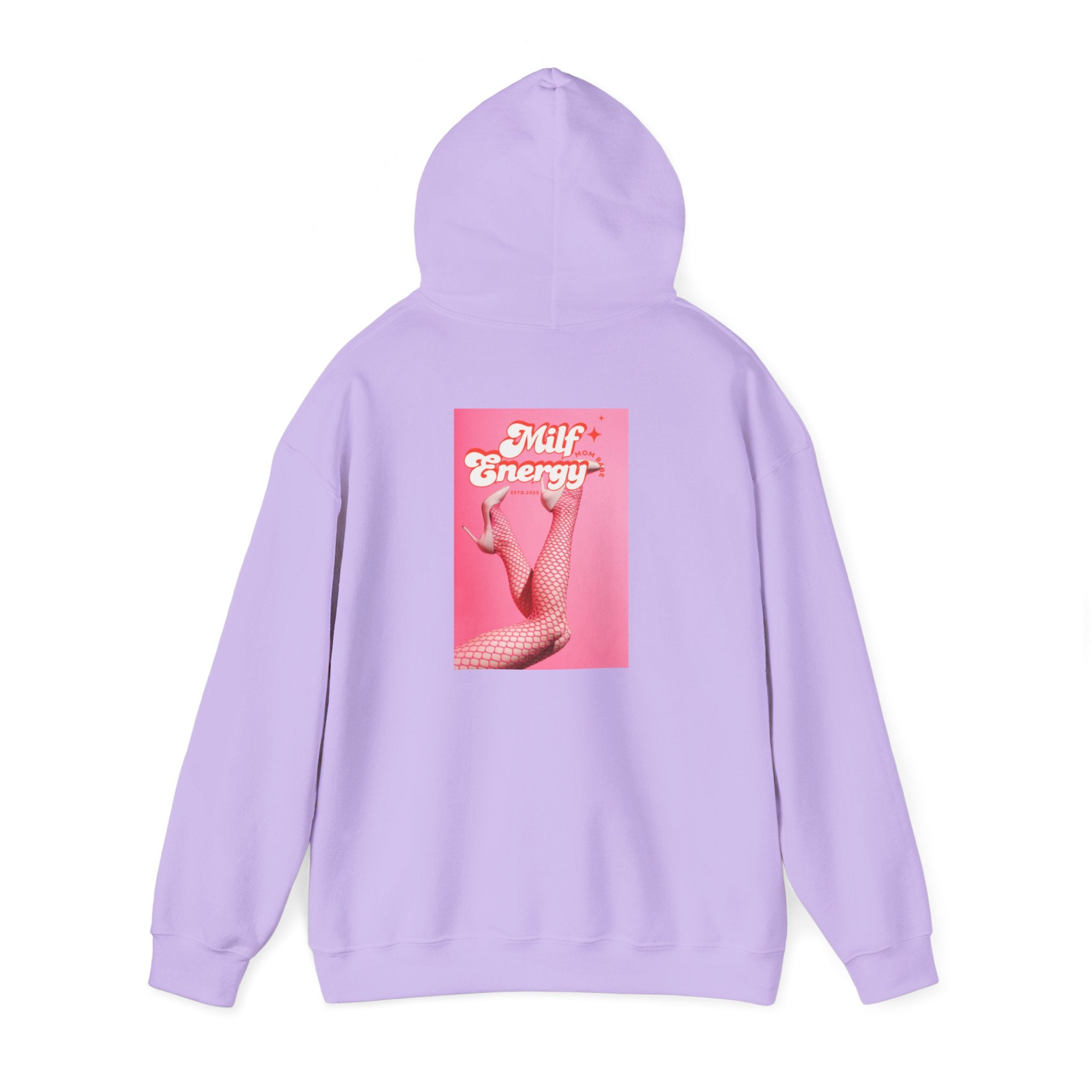 MILF Energy Mom Babe — Fishnet Graphic Hoodie