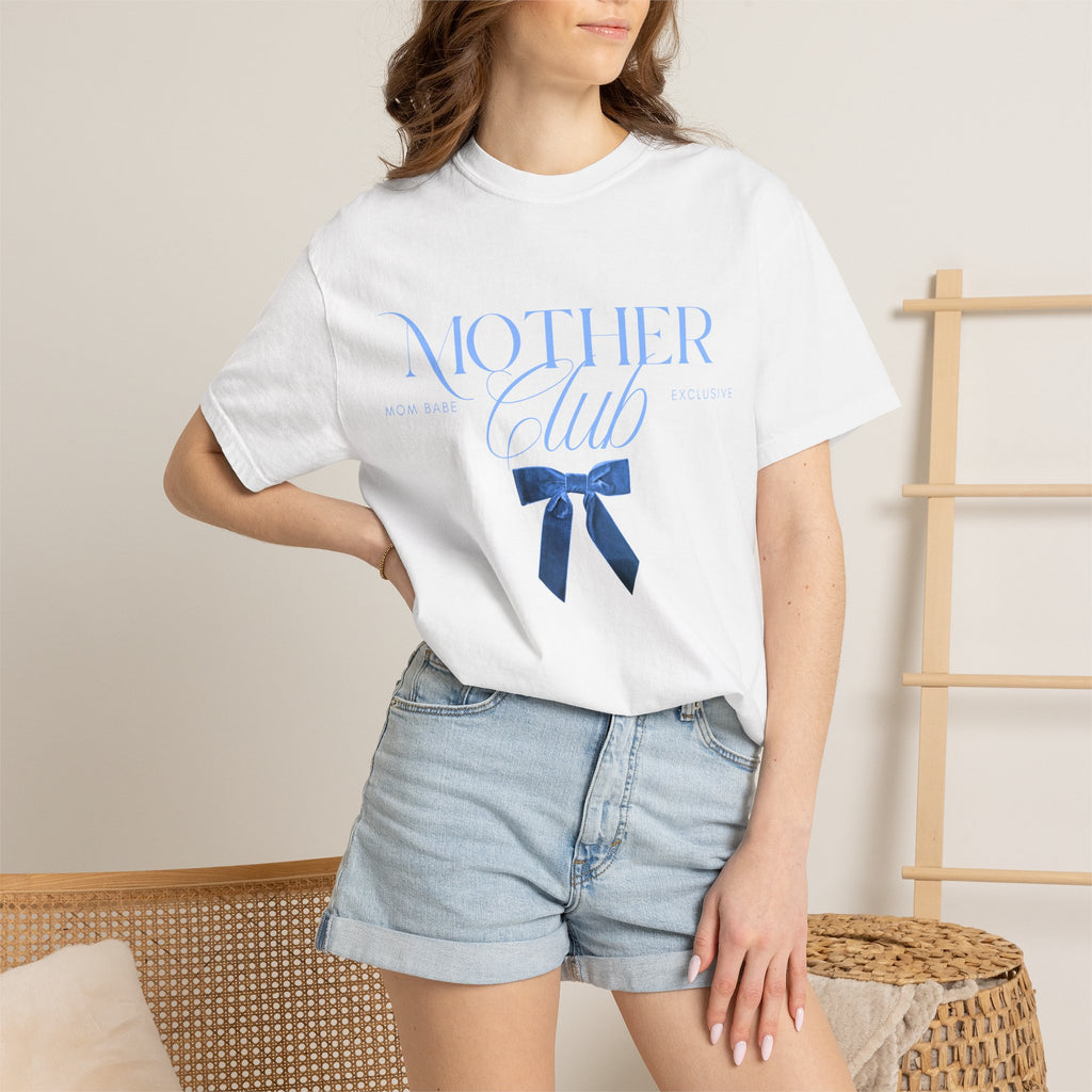 Mother Club Mom Babe Exclusive Tee - Blue