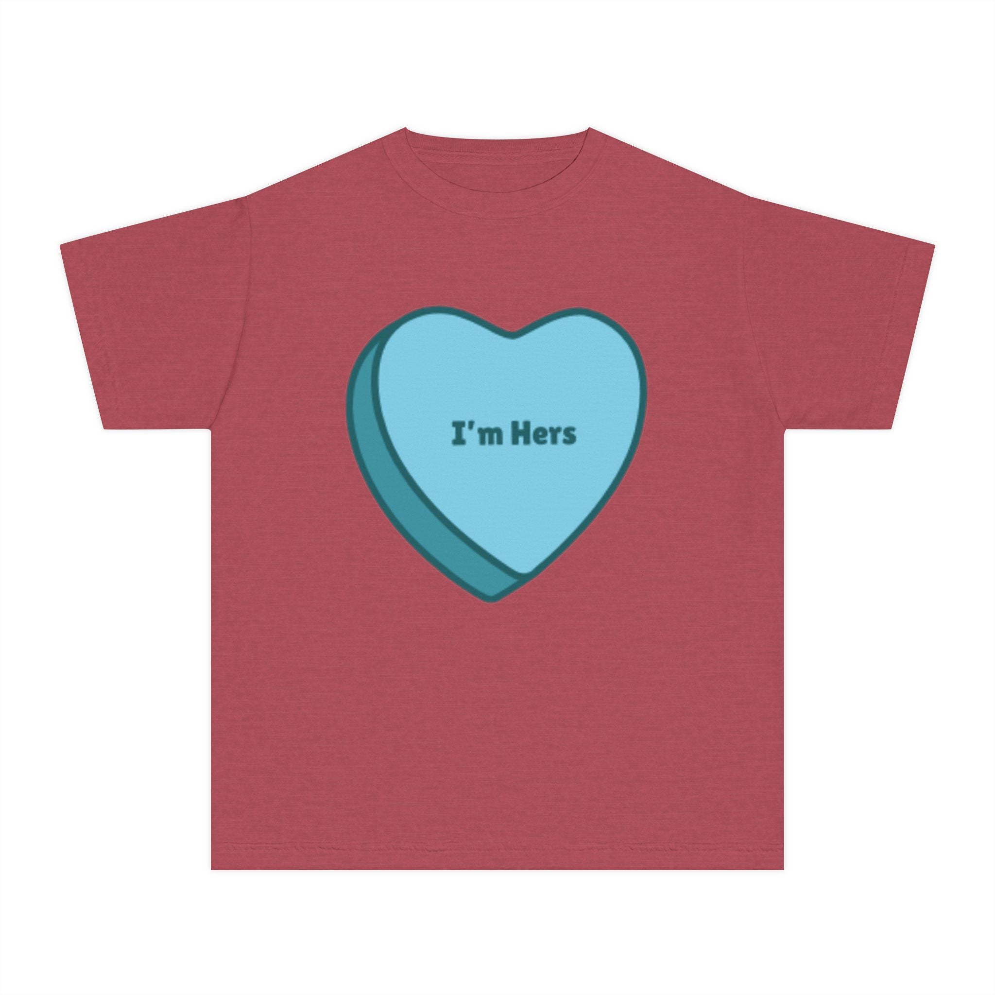 Children's - I'm Hers - Conversation Heart Graphic Tee