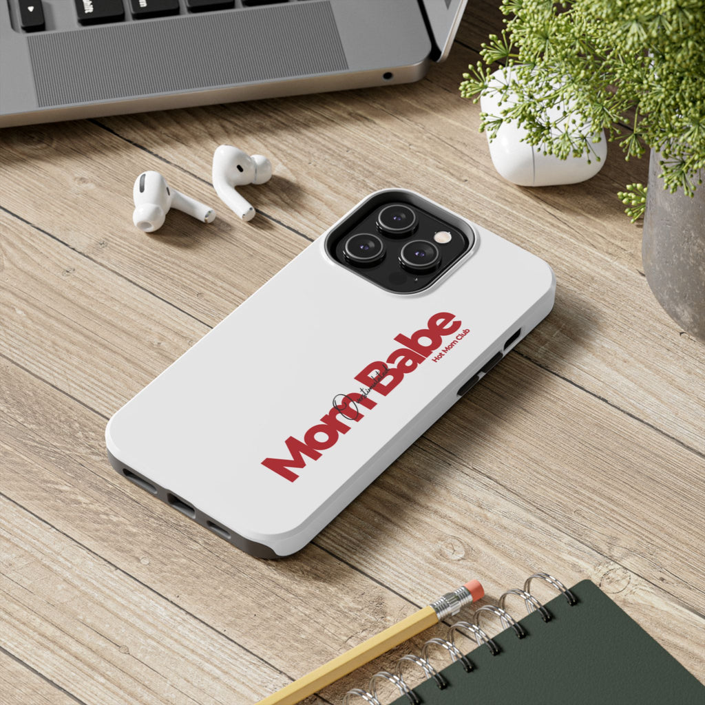 Overstimulated Mom Babe Tough Phone Case
