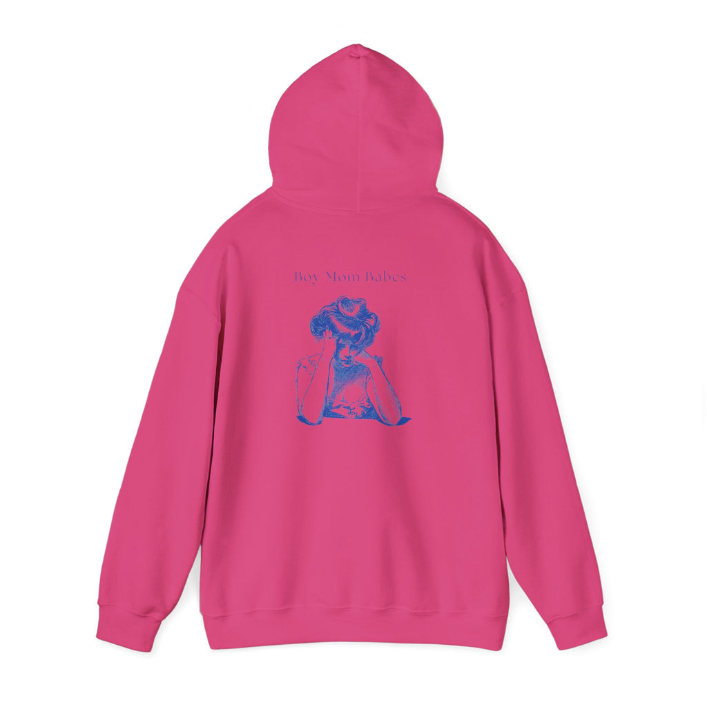 Boy Mom Babe - Vintage Graphic Hoodie