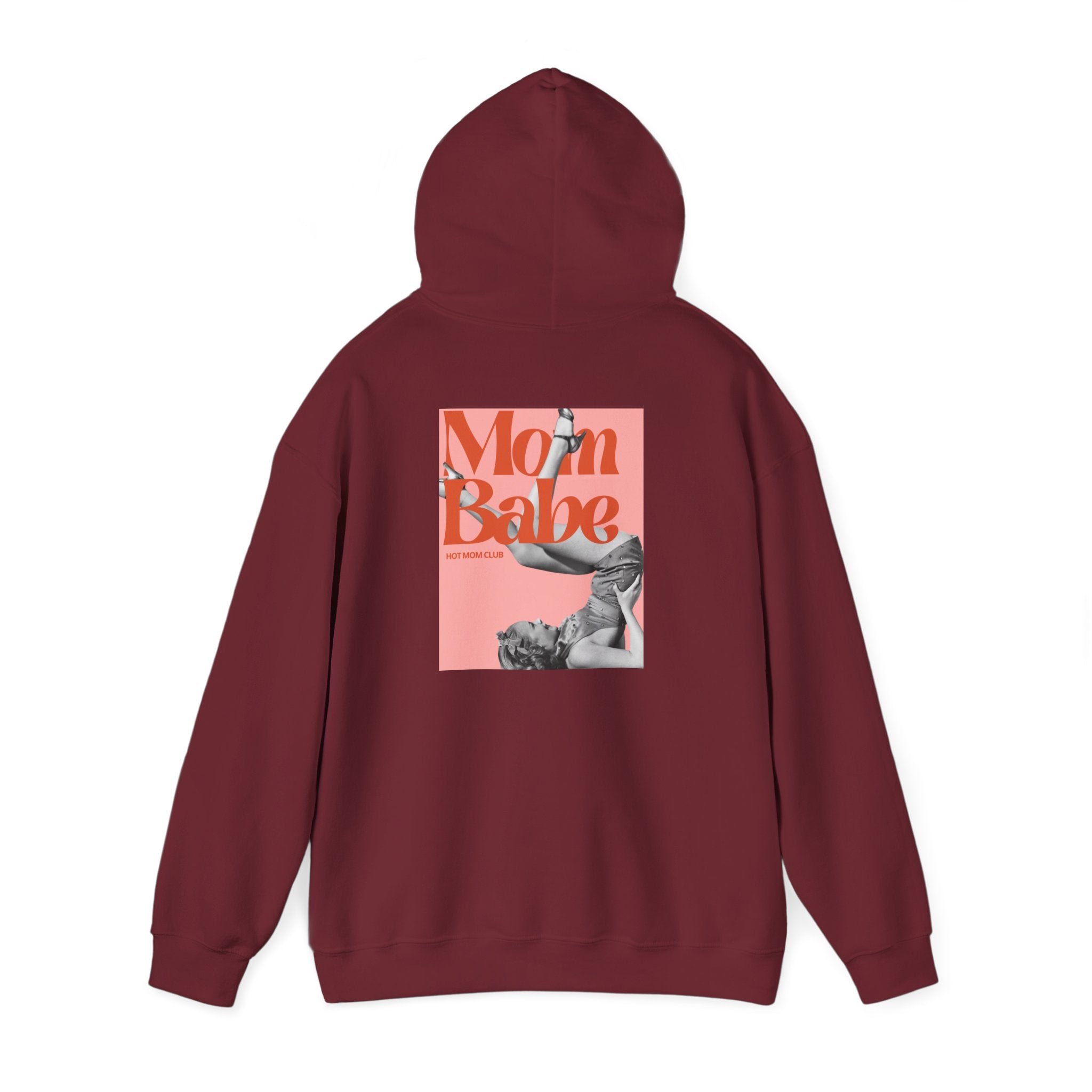 Mom Babe Hot Mom Club - Vintage Graphic Hoodies