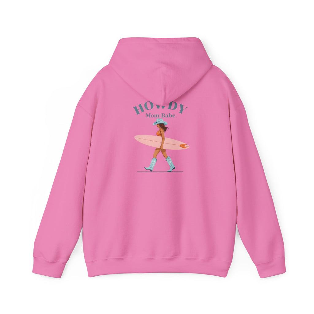 Howdy Mom Babe — Surf Girl Graphic Hoodie
