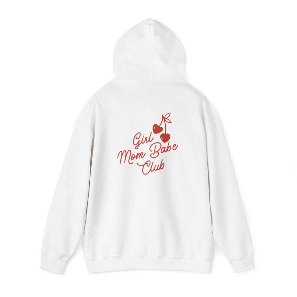 Girl Mom Babe Club - Cherry Graphic Hoodie