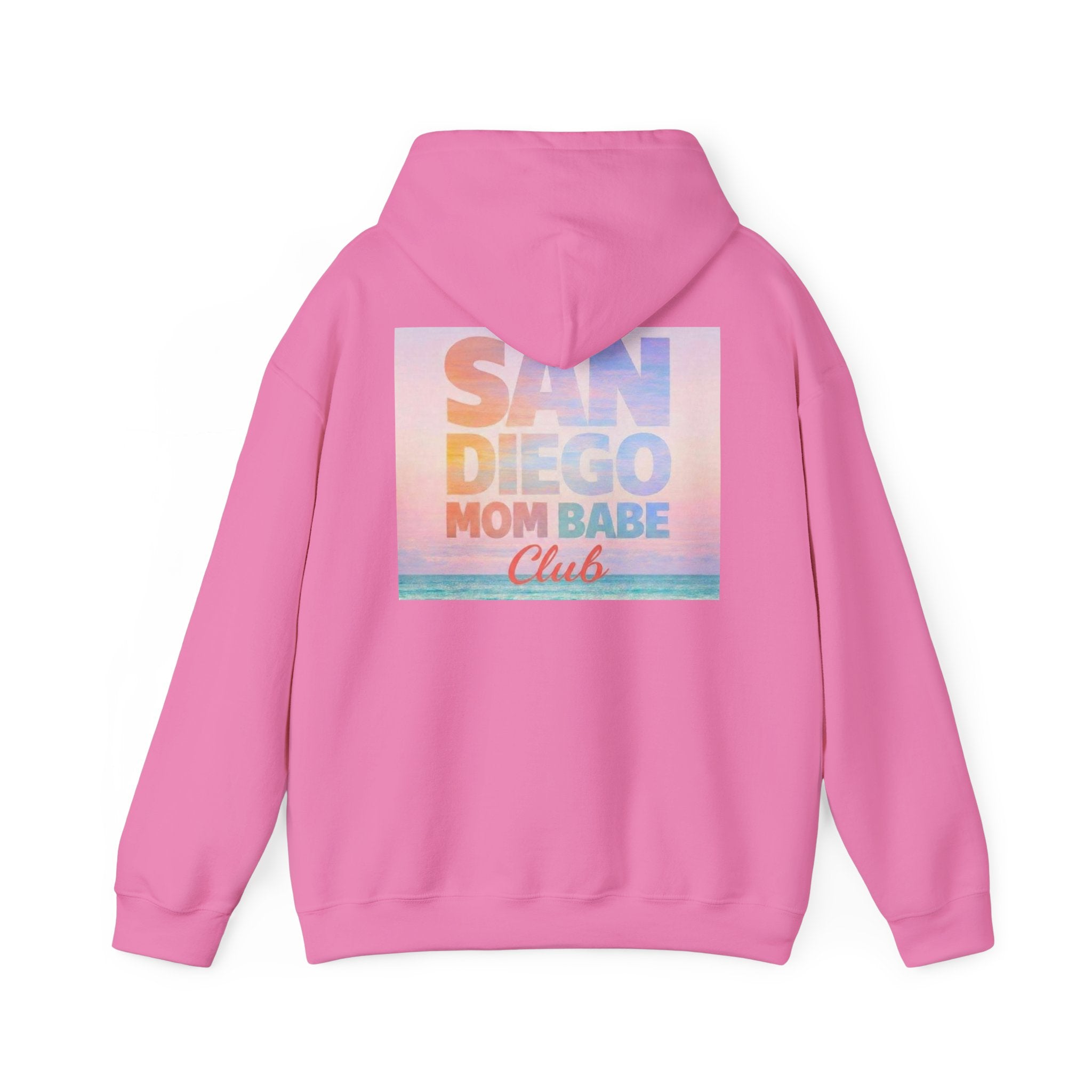 San Diego Mom Babe Club — Beach Graphic Hoodie