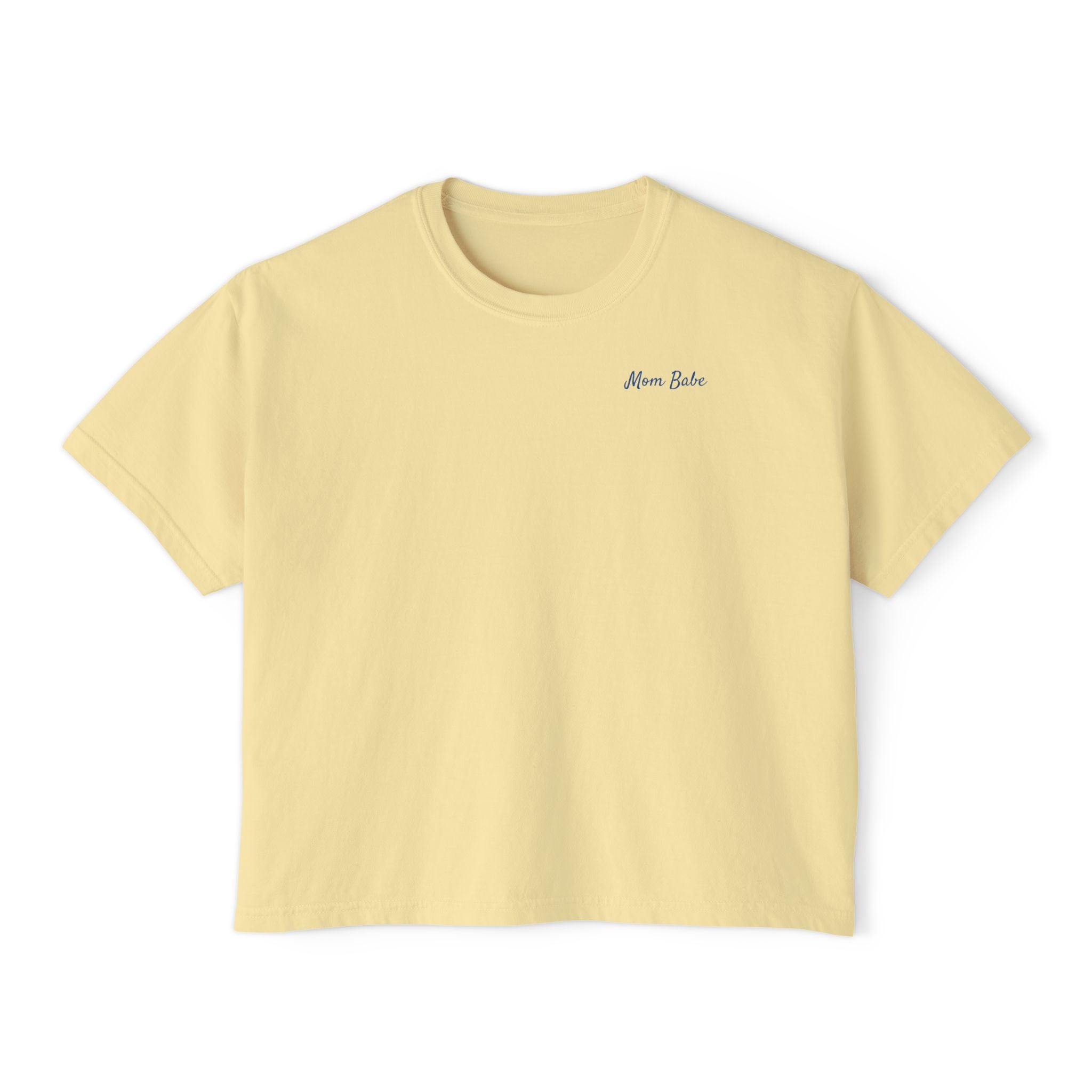 Mom Babe Girl Mom Club - Striped Graphic Tee