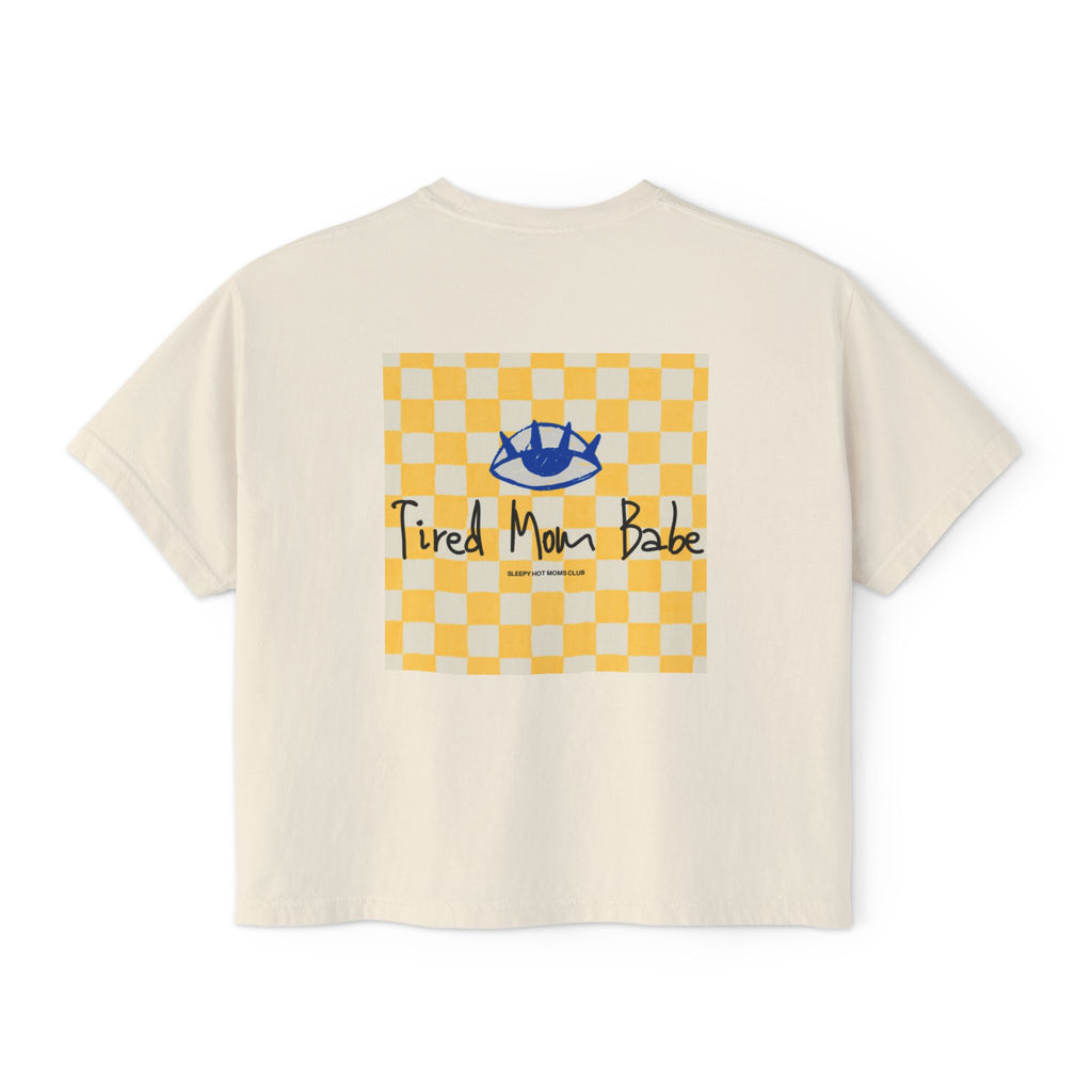 Tired Mom Babe - Eye Graphic Tee