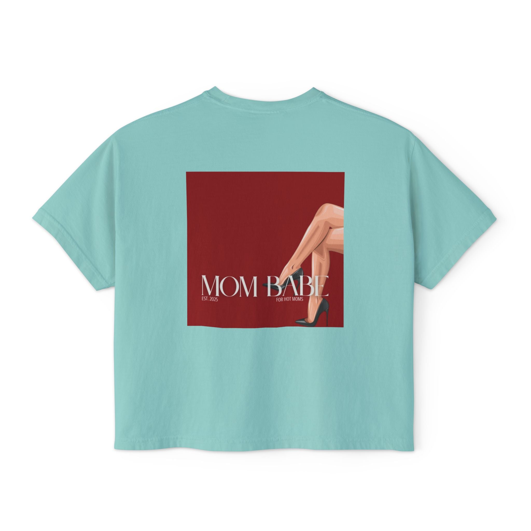 Mom Babe For Hot Moms - Black Heels Graphic Tee
