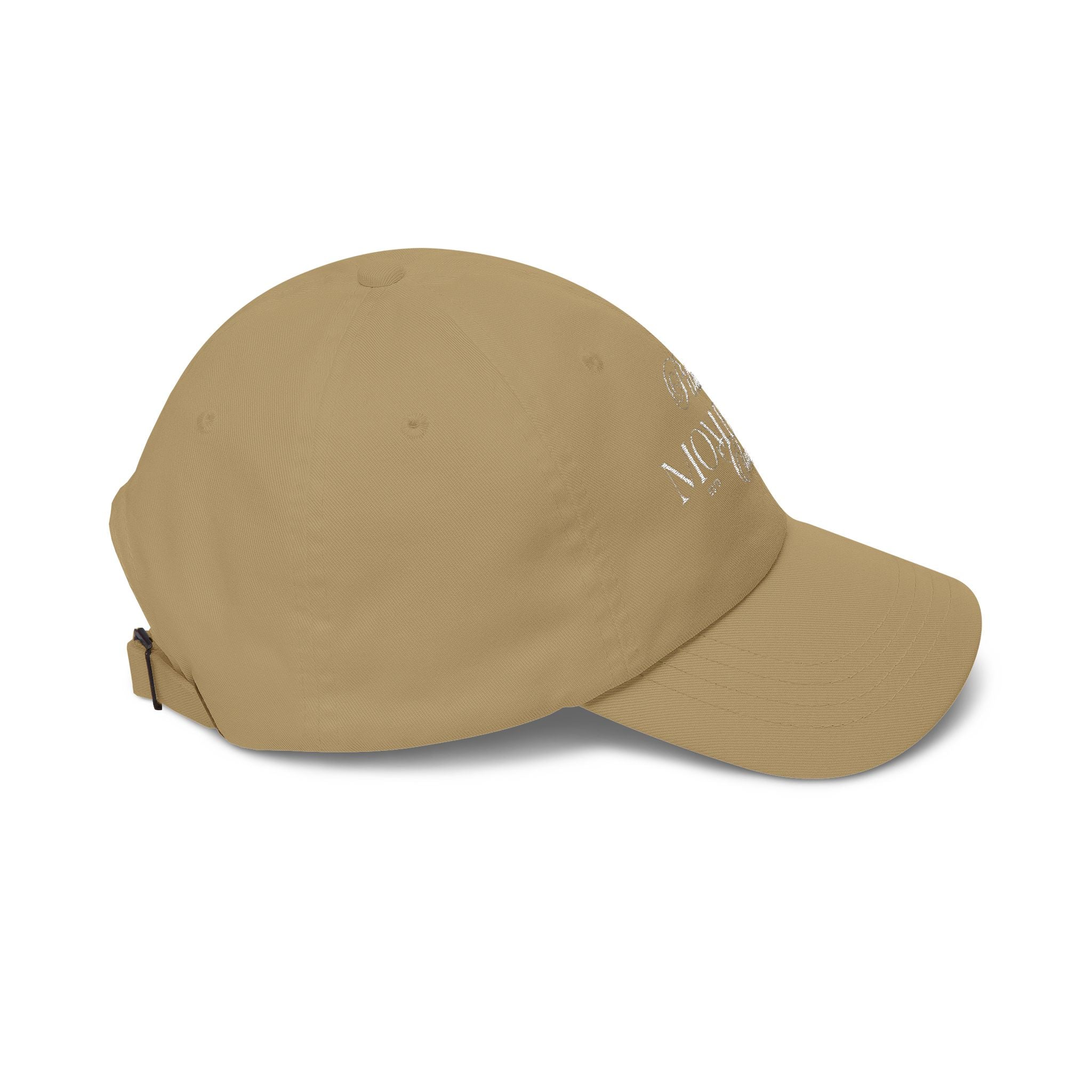 Pilates Mom Babe Club — White Embroidered Cap