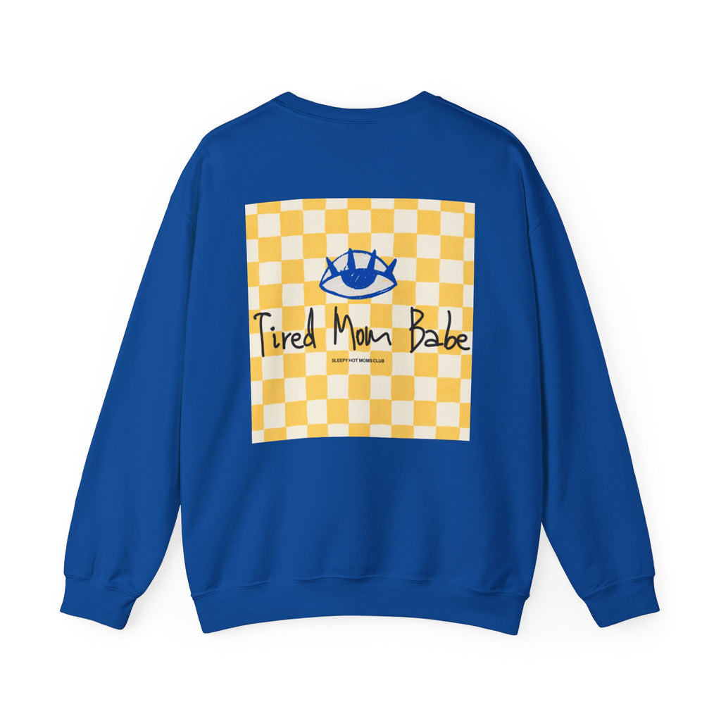 Tired Mom Babe - Eye Graphic Sweatshirt