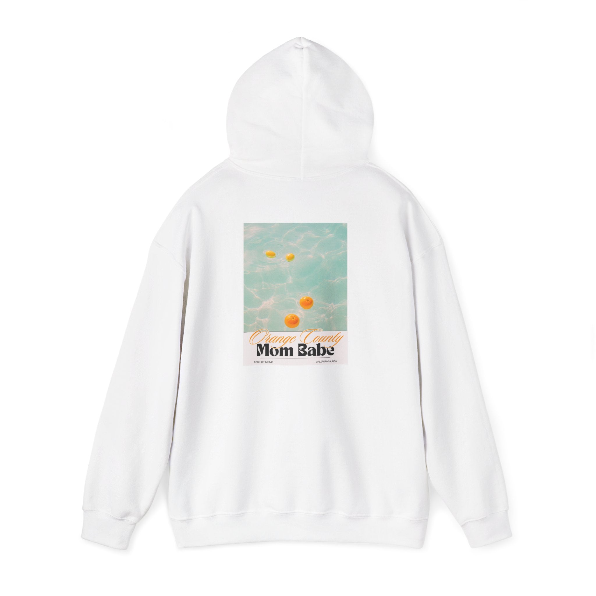 Orange County Mom Babe - Pool Graphic Hoodie